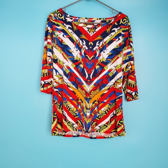 Multiples Tops - Multiples Size Small 3/4 Sleeve Blouse